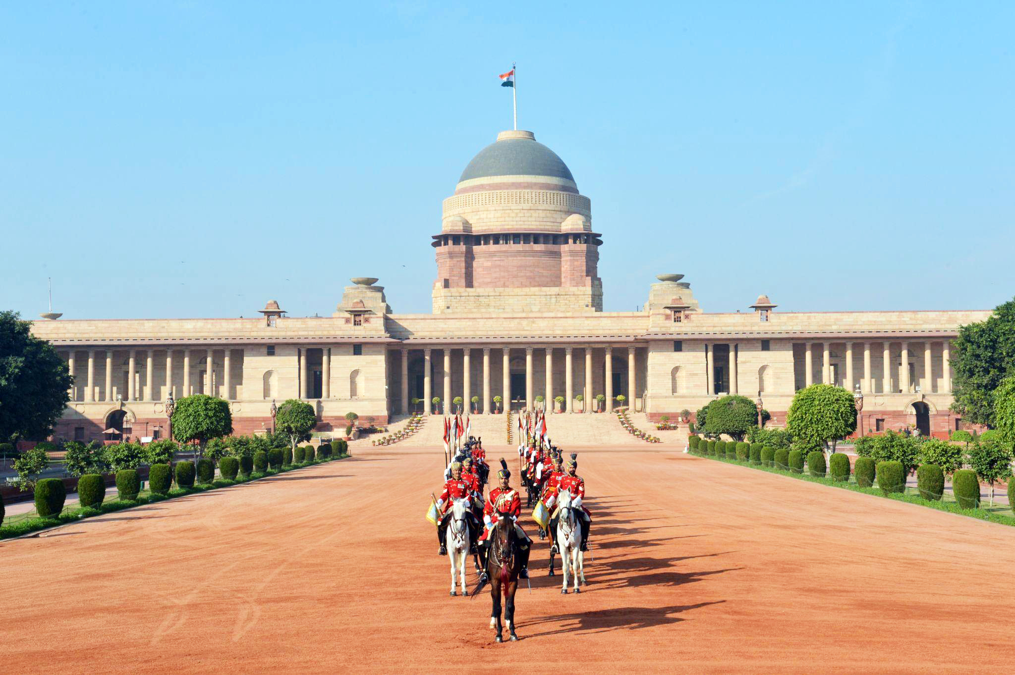 Rajpath and Rashtrapati Bhavan